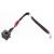 DC Power Jack για Toshiba C650 C655,  4pin, Cable  (DATM) 31031